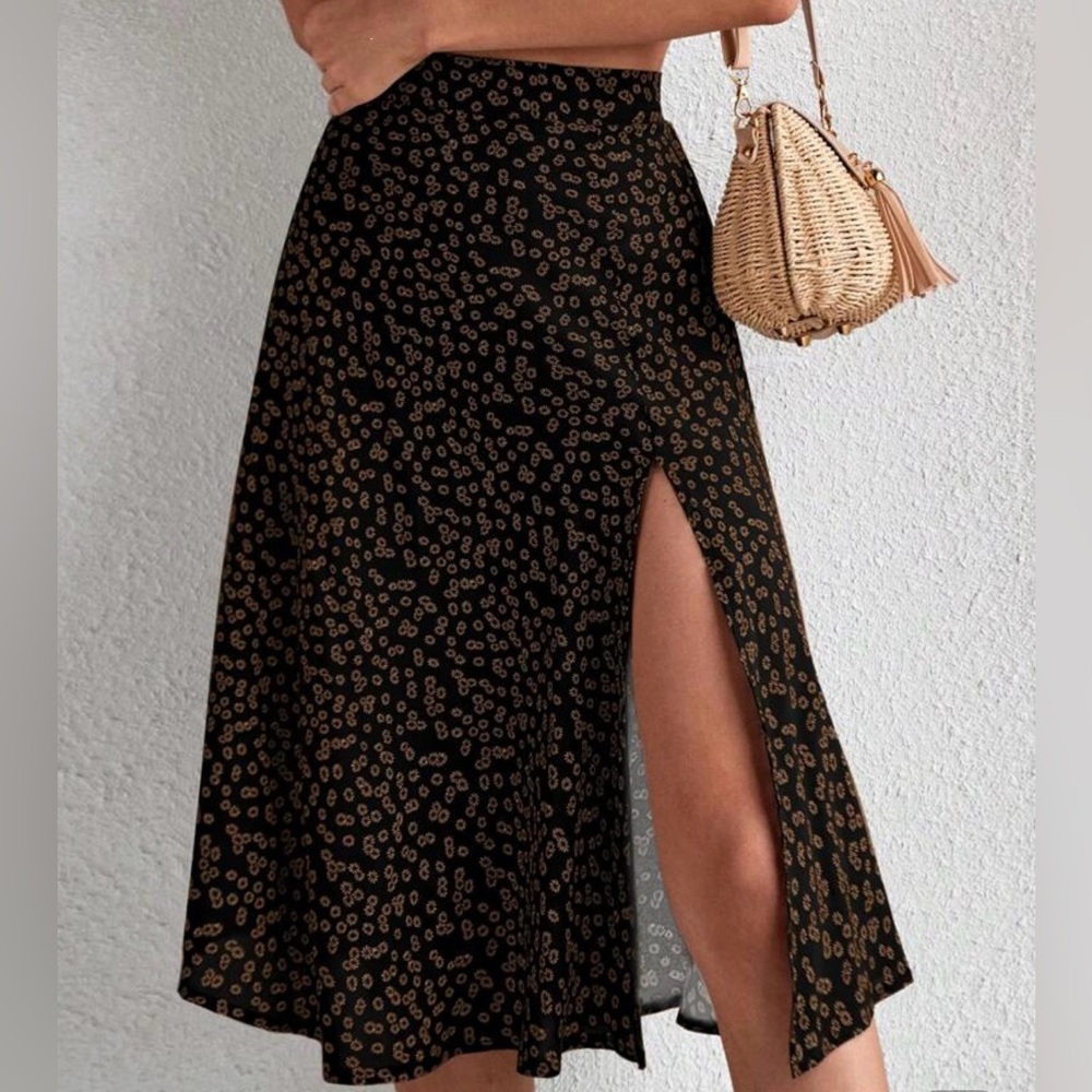 High Slit Skirt